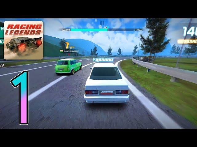 Racing Legends - Gameplay Walkthrough Part 1 - Tutorial (iOS, Android)