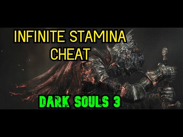 DS3 CHEAT INFINITE STAMINA (New Video In The Description)