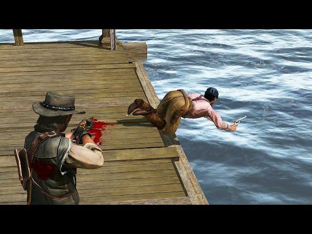 Red Dead Redemption (PS5) - Funny & Brutal Ragdolls Vol.7 [4K/60FPS]