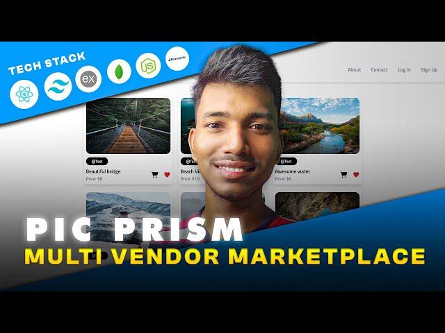  Let's Build MERN STACK Image ECOMMERCE Platform (Pic Prism) from ZERO to HERO