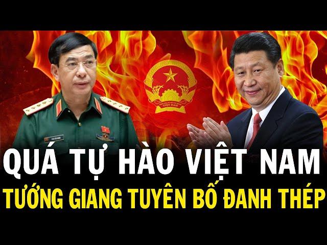 QUÁ TỰ HÀO: Đại Tướng Phan Văn Giang Phát Biểu ĐANH THÉP Ngay Tại Trung Quốc