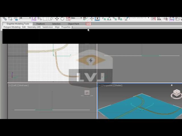 Graphite Modeling Tool in 3DS Max (Modeling)