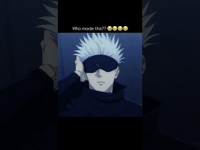 This is so random  #jjk #gojo #jujutsukaisen #dressupdarling