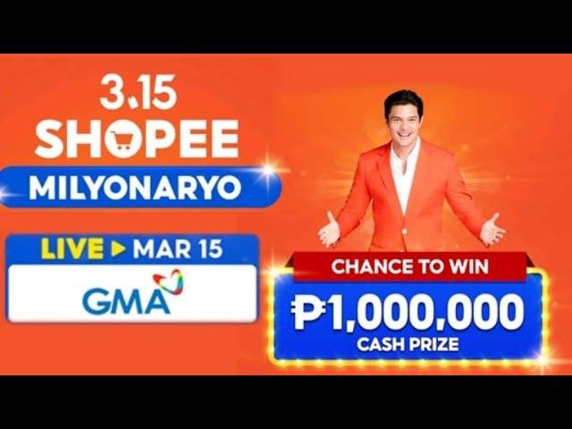 SHOPEE MILYONARYO | How to JOIN and WIN in SHOPEE MILYONARYO | Up to 1 MILLION Prizes