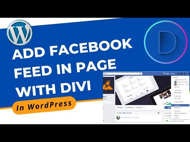 How to Add Facebook Feed with Divi Builder in WordPress | Divi Page Builder Tutorial 2022