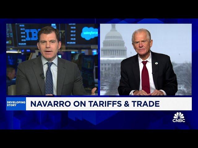 Peter Navarro: 'External Revenue Service' would bring U.S. back to era of tariff revenue