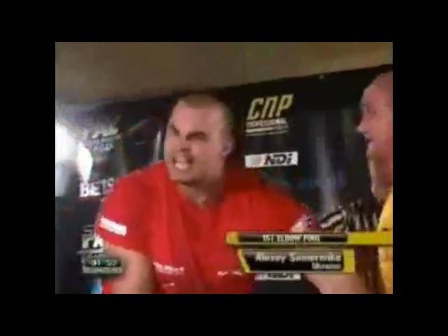 Travis Bagent vs Alexey Semerenko Arm real Fight