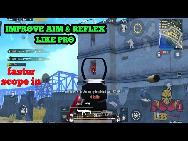 how to improve aim and reflex like pro in pubg  | LB gaming | Tamil