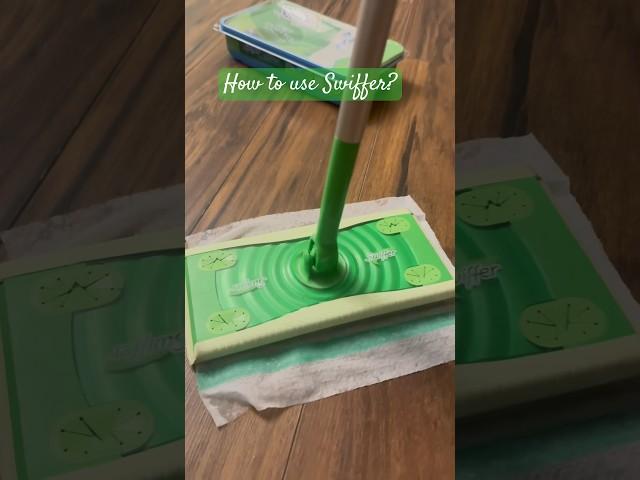 How to use SWIFFER Mop | One Trick that will save you lot of Money | Quick Floor Cleaning