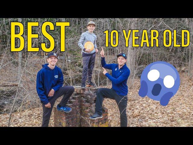 IS HE THE BEST 10 YEAR OLD DISC GOLFER IN THE WORLD?? (Uriyah Kelley #98747)