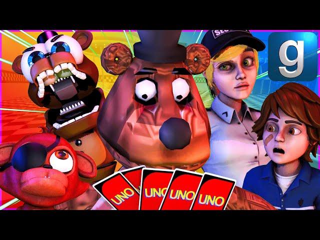 Gmod FNAF | Fred Plays UNO!