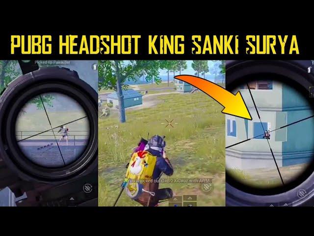 PUBG TIK TOK HEADSHOT KING SANKI SURYA || Top in pubg mobile Headshots season 14