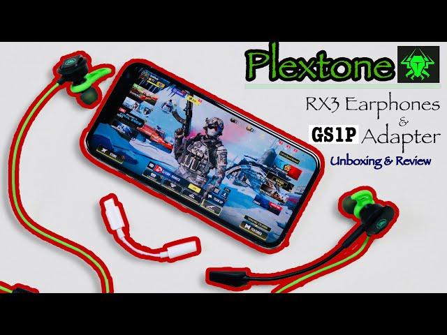 Unboxing Plextone RX3 Gaming Headset & GS1P Adapter -  Budget Gaming EarPhones!