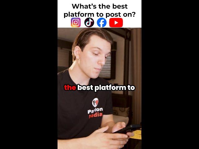 What's the Best Platform to Post On?