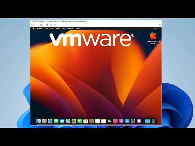 How to Install macOS Ventura on VMware Workstation Player