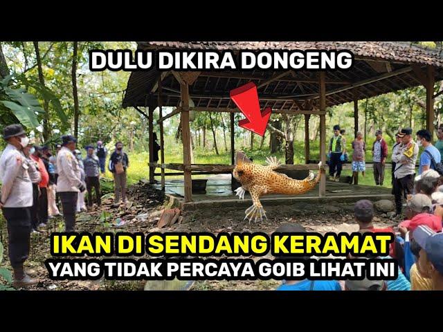 Ngeri.!detik² ikan penunggu sendang keramat muncul BENTUKNYA ANEH