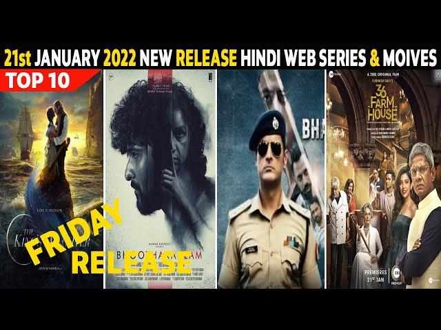 Top 10 New Release Hindi Web Series & Movies 21st January 2022 | Friday Release