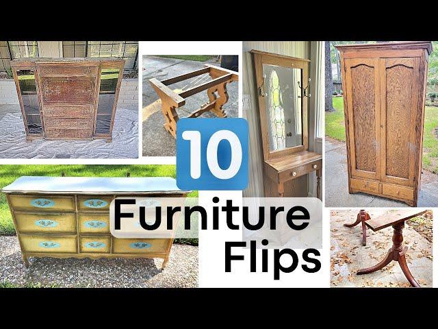 10 Trash to Treasure Furniture Flips 2023