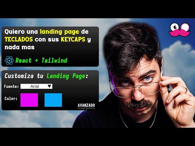 Como crear una landing page con inteligencia artificial en minutos #programacion