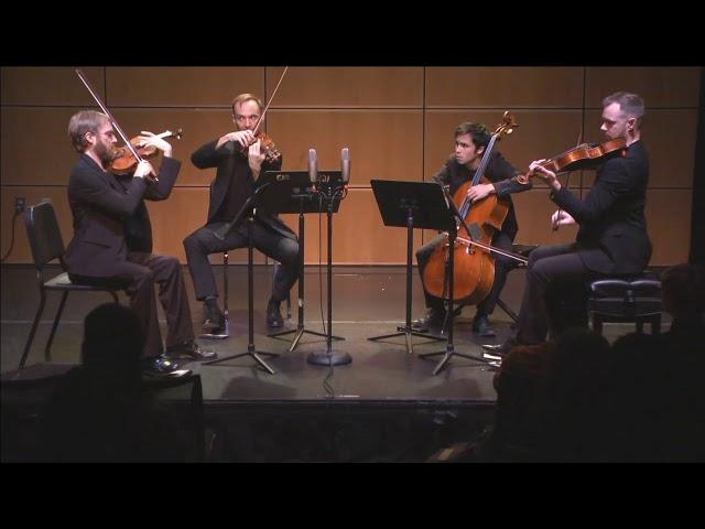 György Ligeti: "String Quartet No. 2" played by Jack Quartet | Berklee Composition Dept.