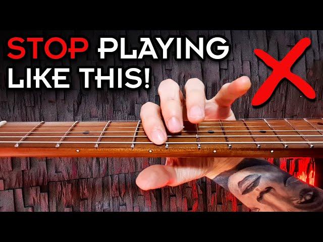 The 6 WORST Guitar Technique Mistakes (and 6 exercises to FIX them!)