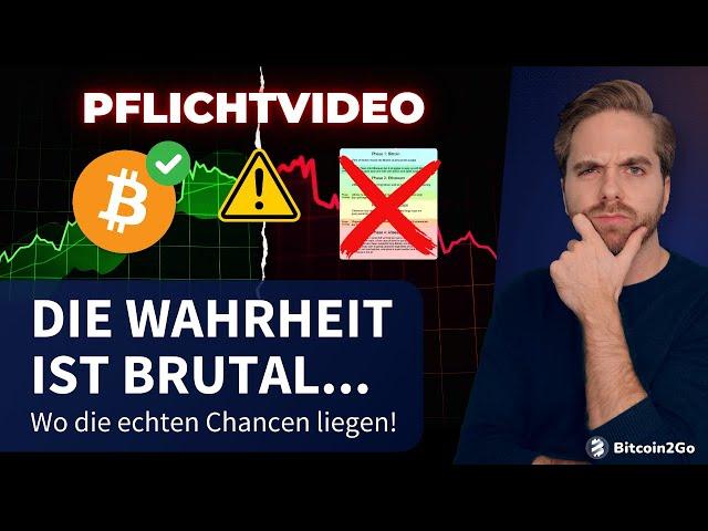 Bitcoin Bullenmarkt vorbei? Lasst euch nicht verarschen! | Krypto News