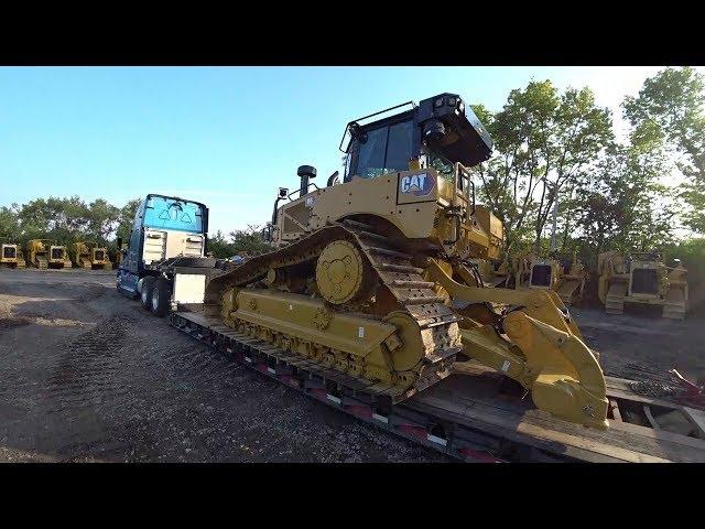 Как он ЭТО тянет? CAT D6 Тяжелый дальнобой