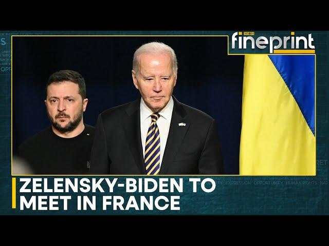 Joe Biden to meet with Zelensky in Normandy confirms White House | WION Fineprint