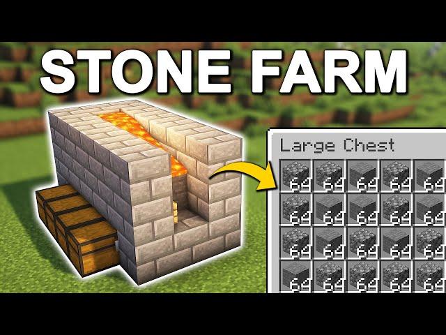 The EASIEST Automatic Cobblestone/Stone Generator in Minecraft 1.20 (Tutorial)