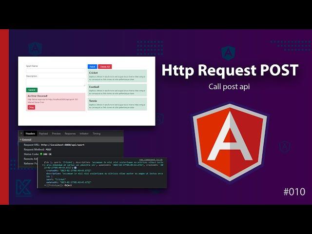 Post API Method in Angular 14 | HttpClient