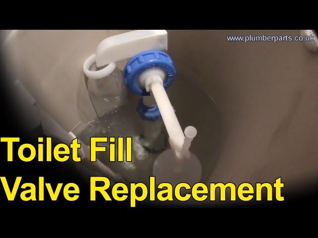 TOILET FILL VALVE REPLACEMENT - Plumbing Tips