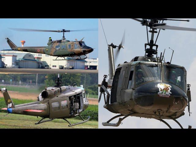 20+ Minutes of The most iconic helicopter UH-1 Huey