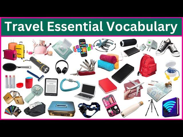 Must Know Vocabulary for Every Journey