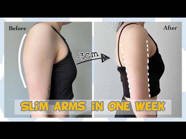 (sub)Get Rid of FLABBY ARMS in ONE WEEK at home//Result: -3cm