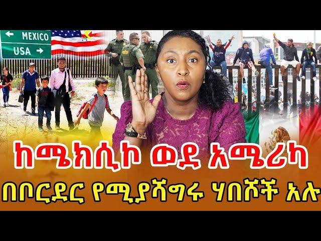 በእግር ተጉዘን አሜሪካ ገባን መረጃ እና ገንዘብ ካለ መንገድ ጠቁዋሚ አይጠፋም ከባዱ በህጋዊ መንገድ ሲሆን ነው ‼️