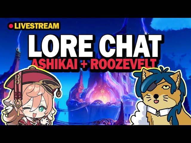 Lore chat with Roozevelt! Ask us things!