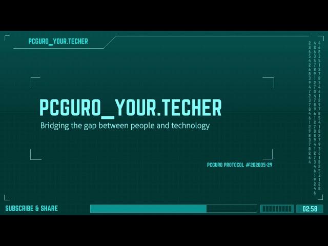 pcguro 2021 intro