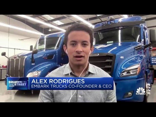 Embark CEO Alex Rodrigues on the future of self-driving trucks