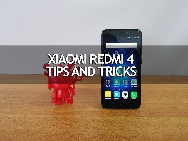 Xiaomi Redmi 4 Tips and Tricks (MIUI 8)