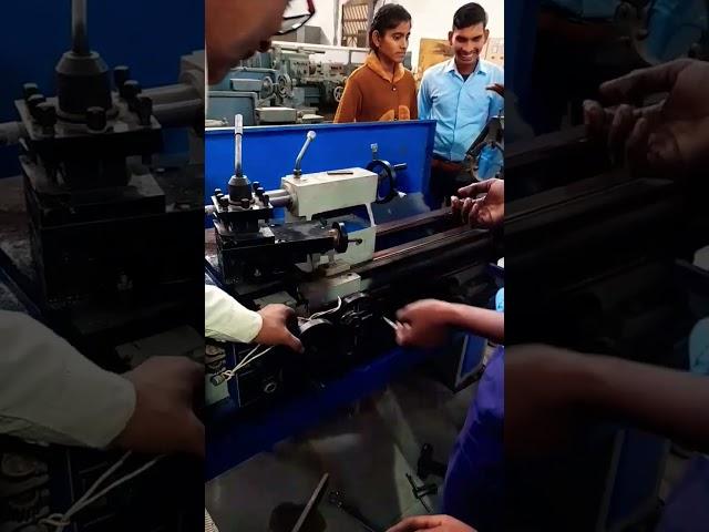 repairing of cross slide for thread cutting#lathe machine#iti turner