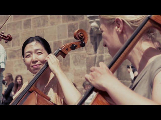 Evenord-Bank Flashmob Nürnberg 2014 - Ode an die Freude