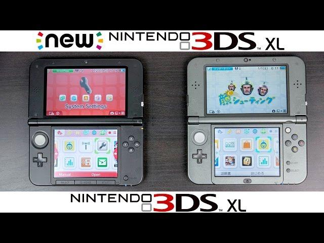 New Nintendo 3DS XL Vs Nintendo 3DS XL Full Comparison