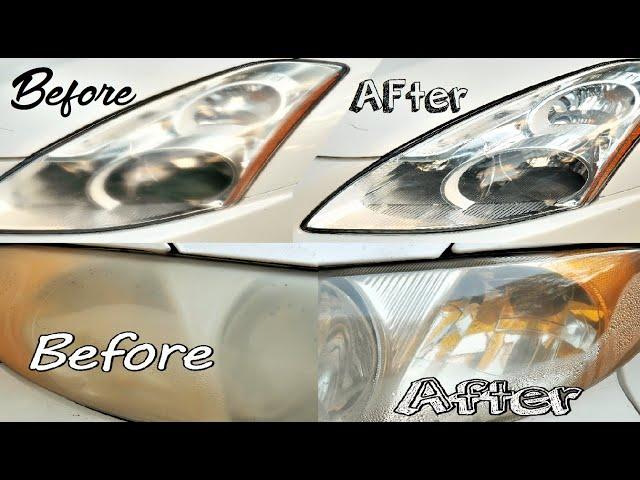 How To Clean Headlights Easy Simple