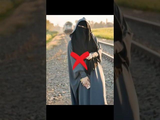 islam me kaise burqe jaiz hai  Vs wrong style burqa in Islam | #hijab #niqab #islamic