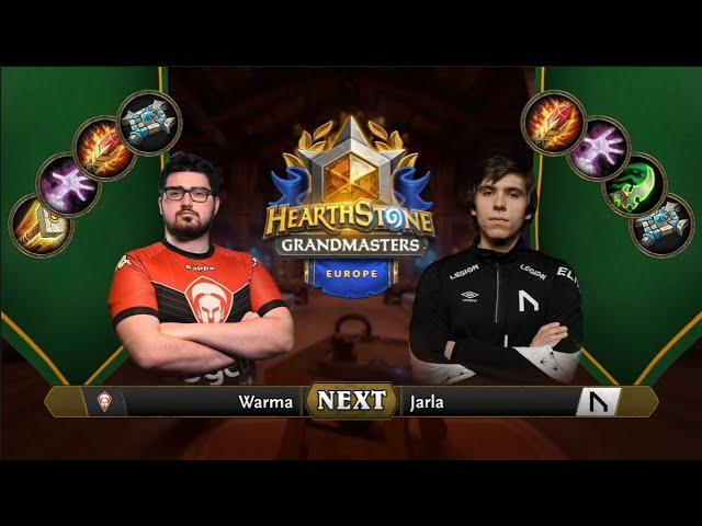 Warma vs Jarla | 2021 Hearthstone Grandmasters Europe | Semifinal | Season 1 | Week 2