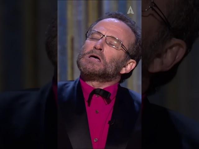 Robin Williams' Cartoon Casting Impersonations at the Oscars