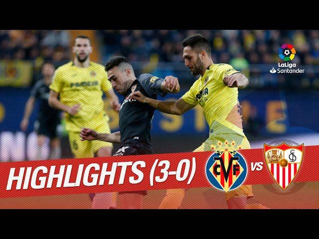 Highlights Villarreal CF vs Sevilla FC (0-0)