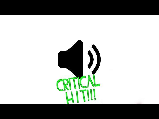 Critical Hit. (Sound Effect)