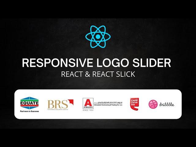 How to create a Logo Slider using react-slick (with source code)