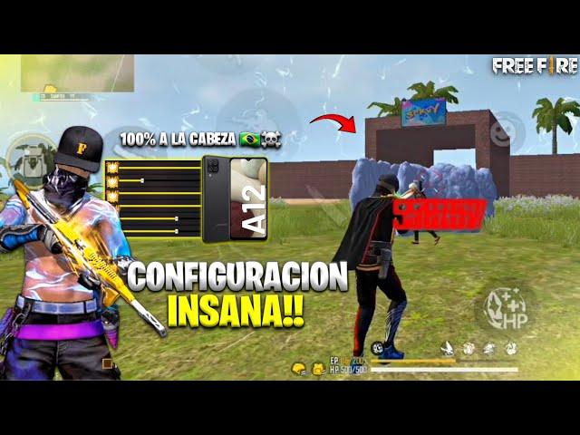 Configuración Para Samsung A12 Free Fire Nueva Actualización parecerás hacker DPI+HUD supresor 